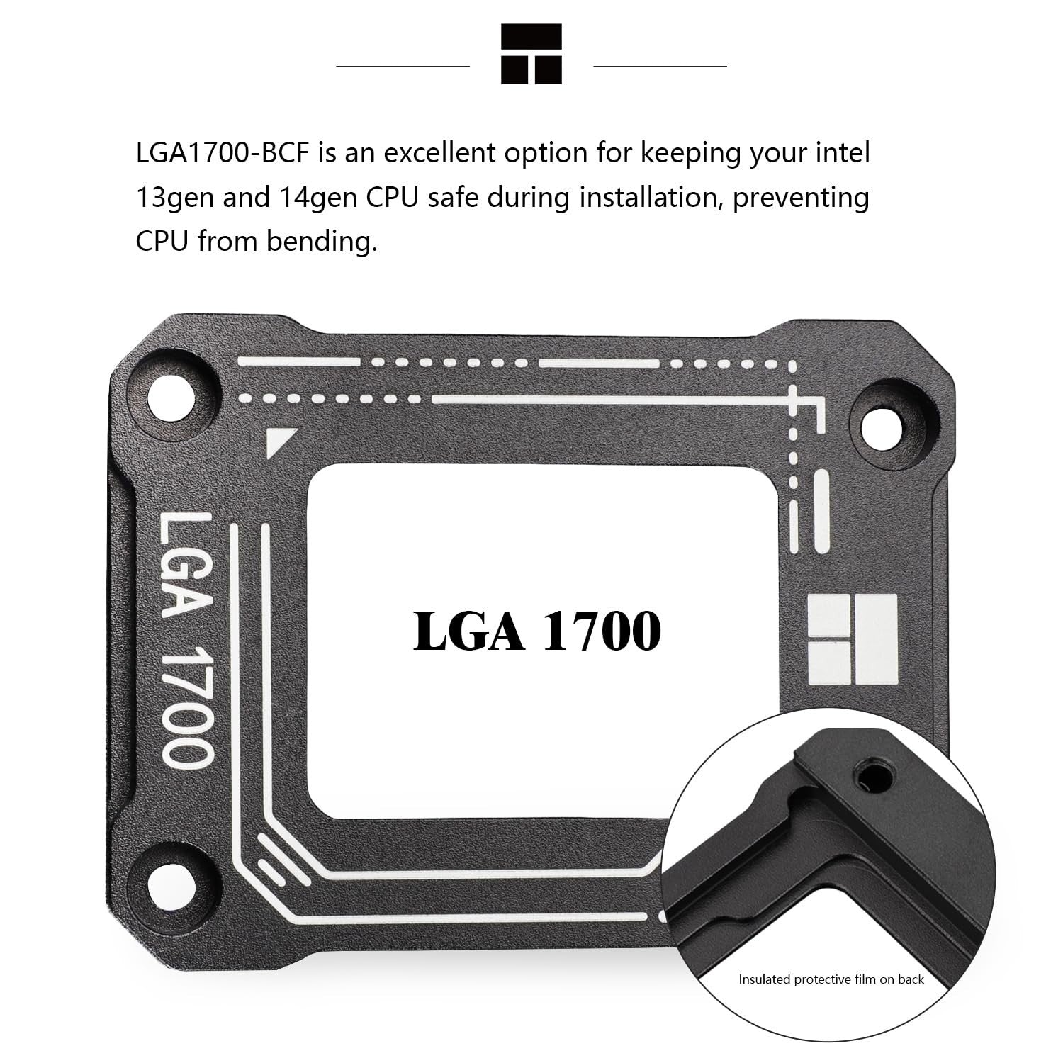 Thermalright LGA1700-BCF Nero V2 Fermo CPU, Intel 12/13/14th Anti-Bend Retainer