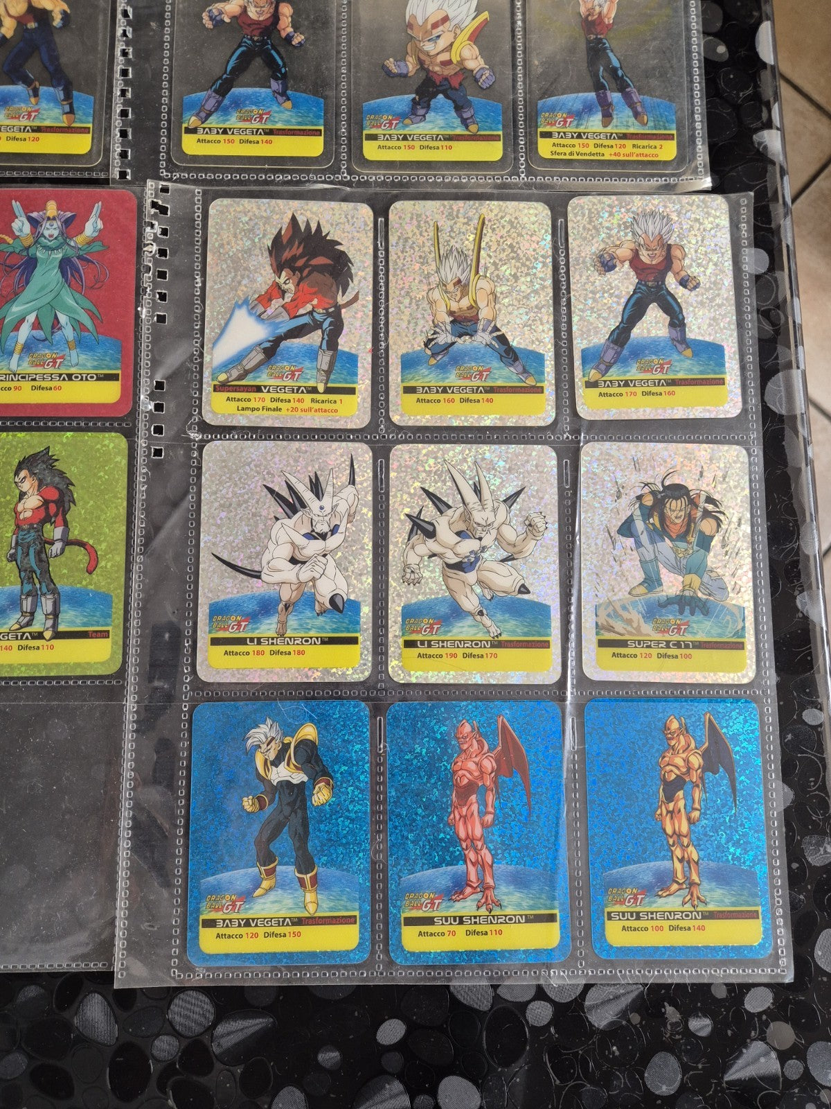 Lamincard Dragonball Gt Lotto Da 88 Card Come In Foto In Buone Condizioni 