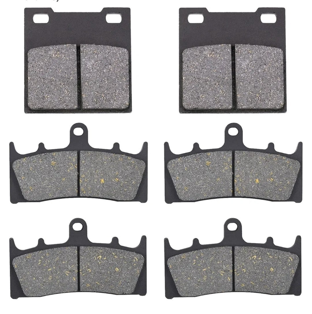 Set pastiglie freno anteriori e posteriori AHL per Suzuki GSX1300 R Hayabusa