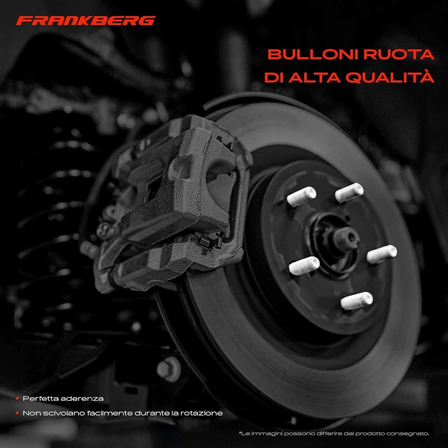 Frankberg 10x Bulloni per ruota Vite ruota Compatibile con 124 190 Classe A Clas