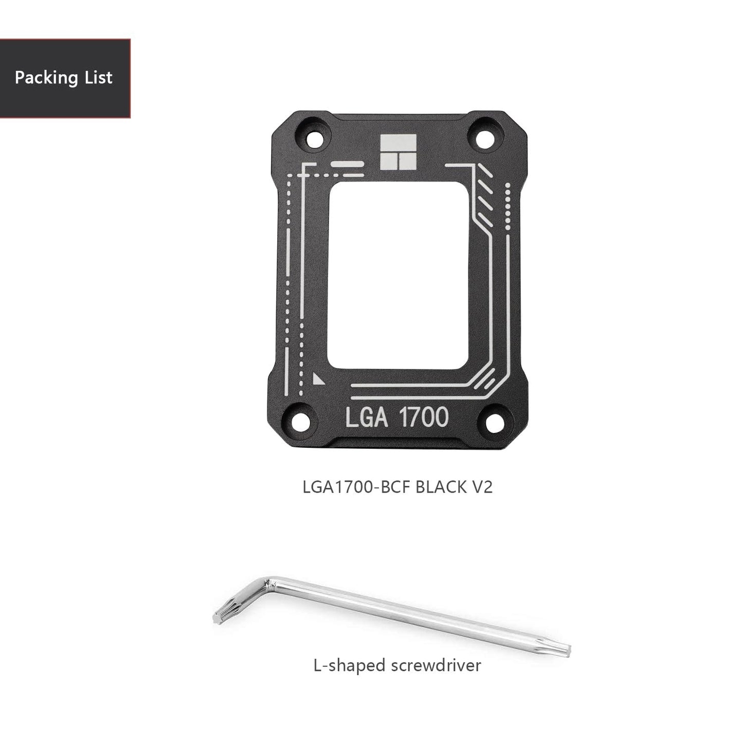 Thermalright LGA1700-BCF Nero V2 Fermo CPU, Intel 12/13/14th Anti-Bend Retainer