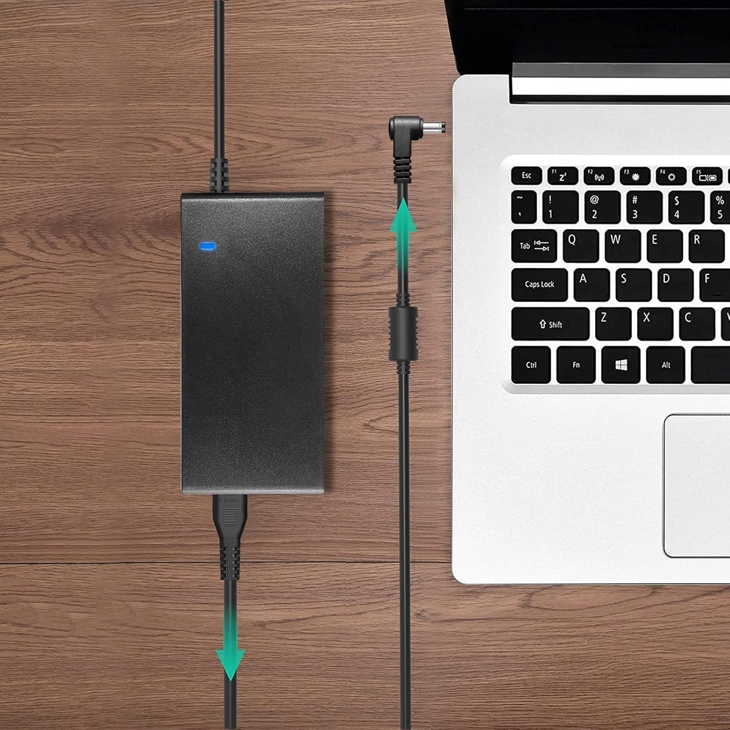 Adattatore di alimentazione CA da 19 V 3,42 A Caricatore universale per laptop