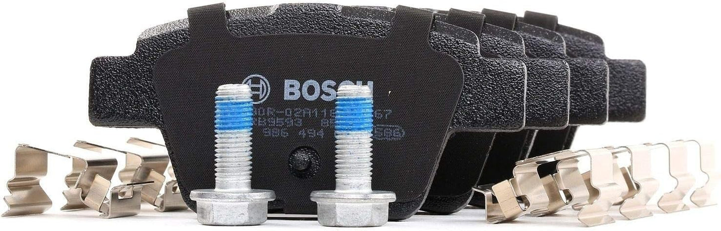 Bosch BP1009 Pastiglie Freni Auto Asse Posteriore 0986494605, peugeot citroen