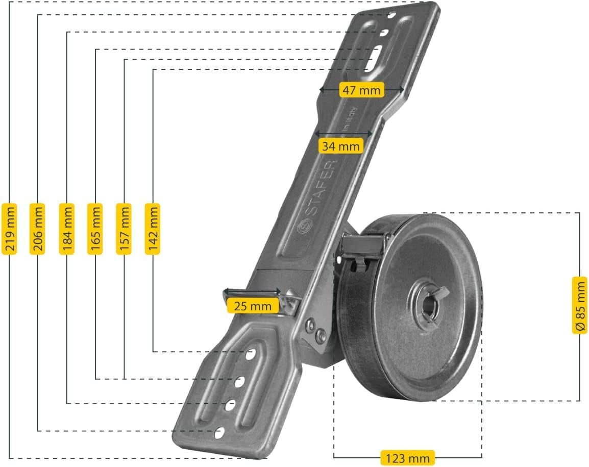 Schellenberg 10226 Avvolgitore da Incasso Maxi avvolgibili per Cinghia tapparell
