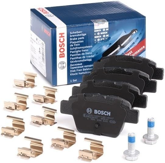 Bosch BP1009 Pastiglie Freni Auto Asse Posteriore 0986494605, peugeot citroen