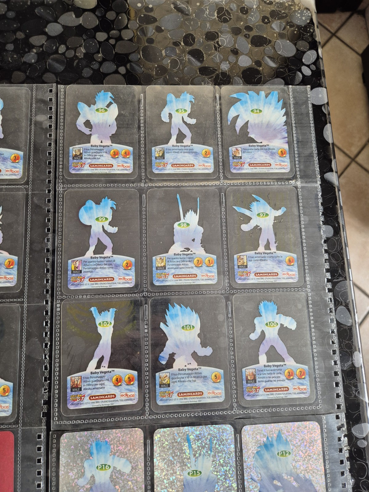Lamincard Dragonball Gt Lotto Da 88 Card Come In Foto In Buone Condizioni 