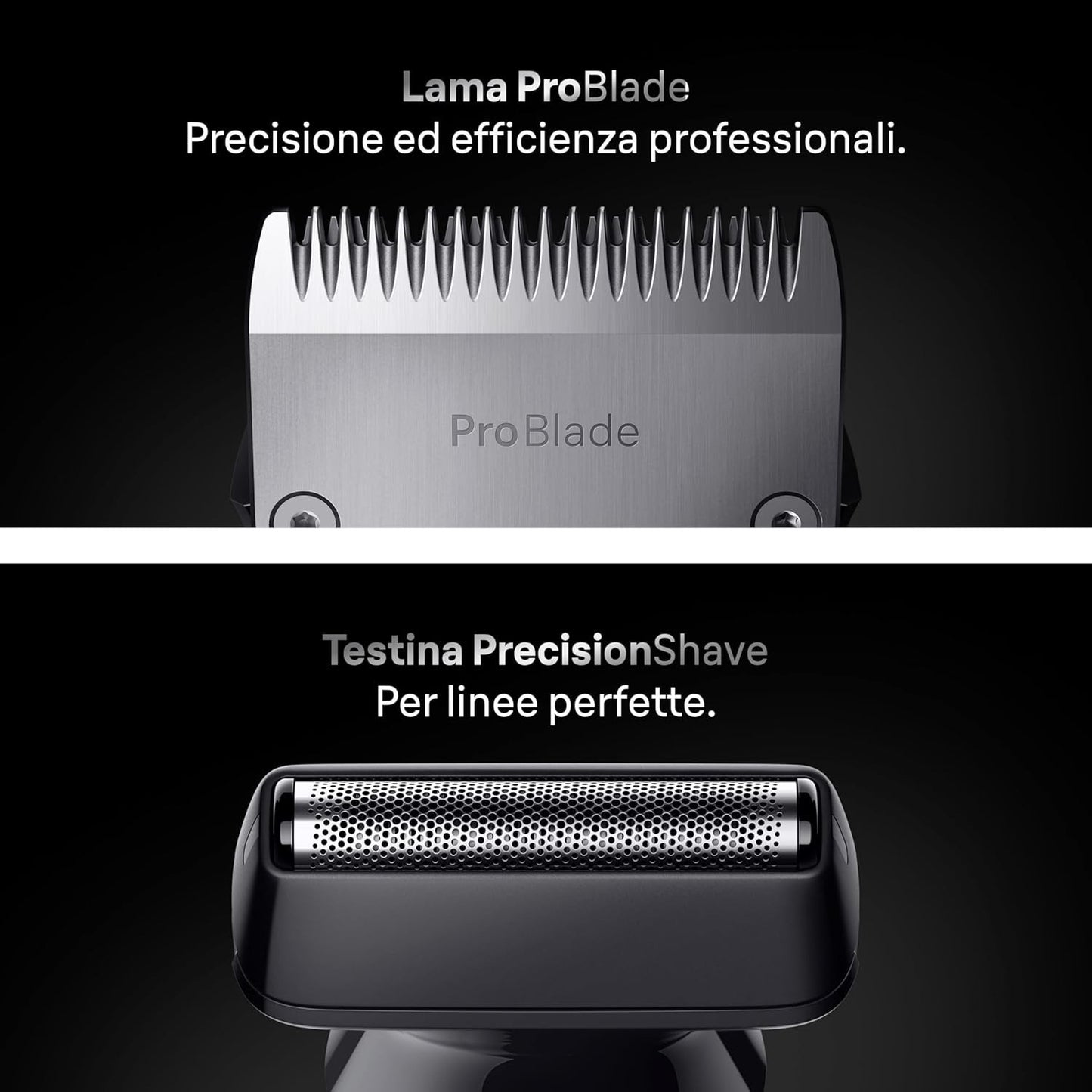 Braun Rifinitore All-In-One Series 7, Rasoio Elettrico Barba E Capelli 13In1