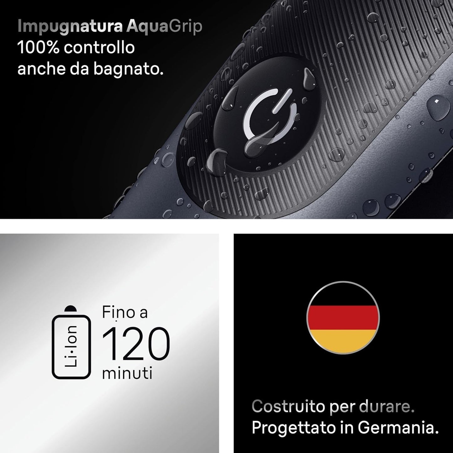 Braun Rifinitore All-In-One Series 7, Rasoio Elettrico Barba E Capelli 13In1