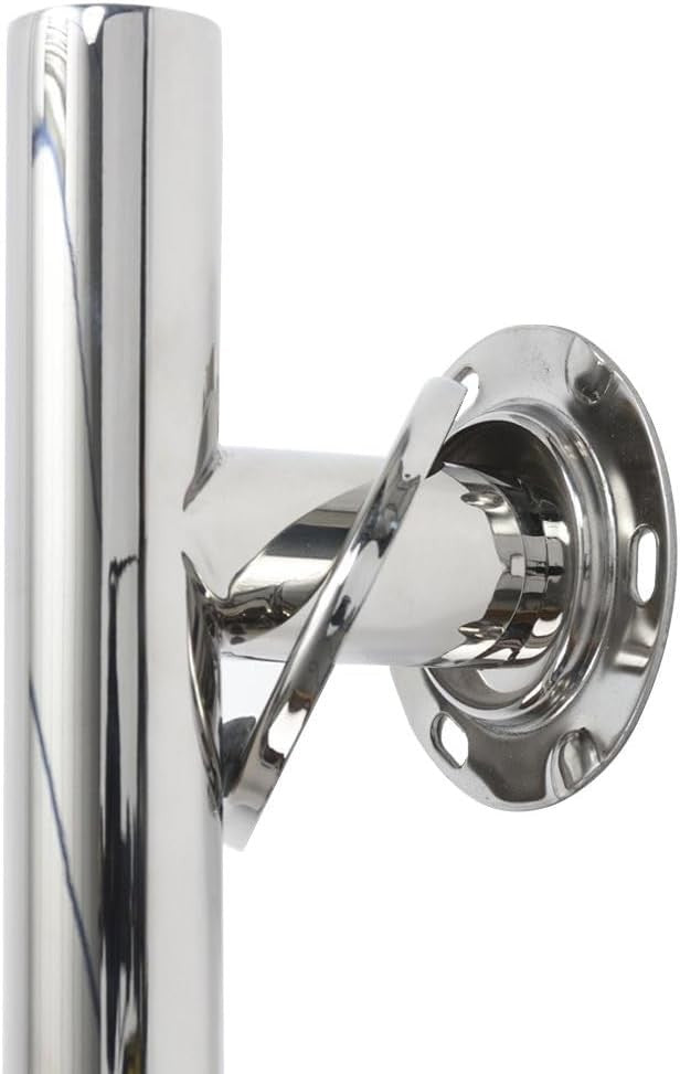 NRS SPA Maniglione Curvo in Acciaio INOX 35 cm
