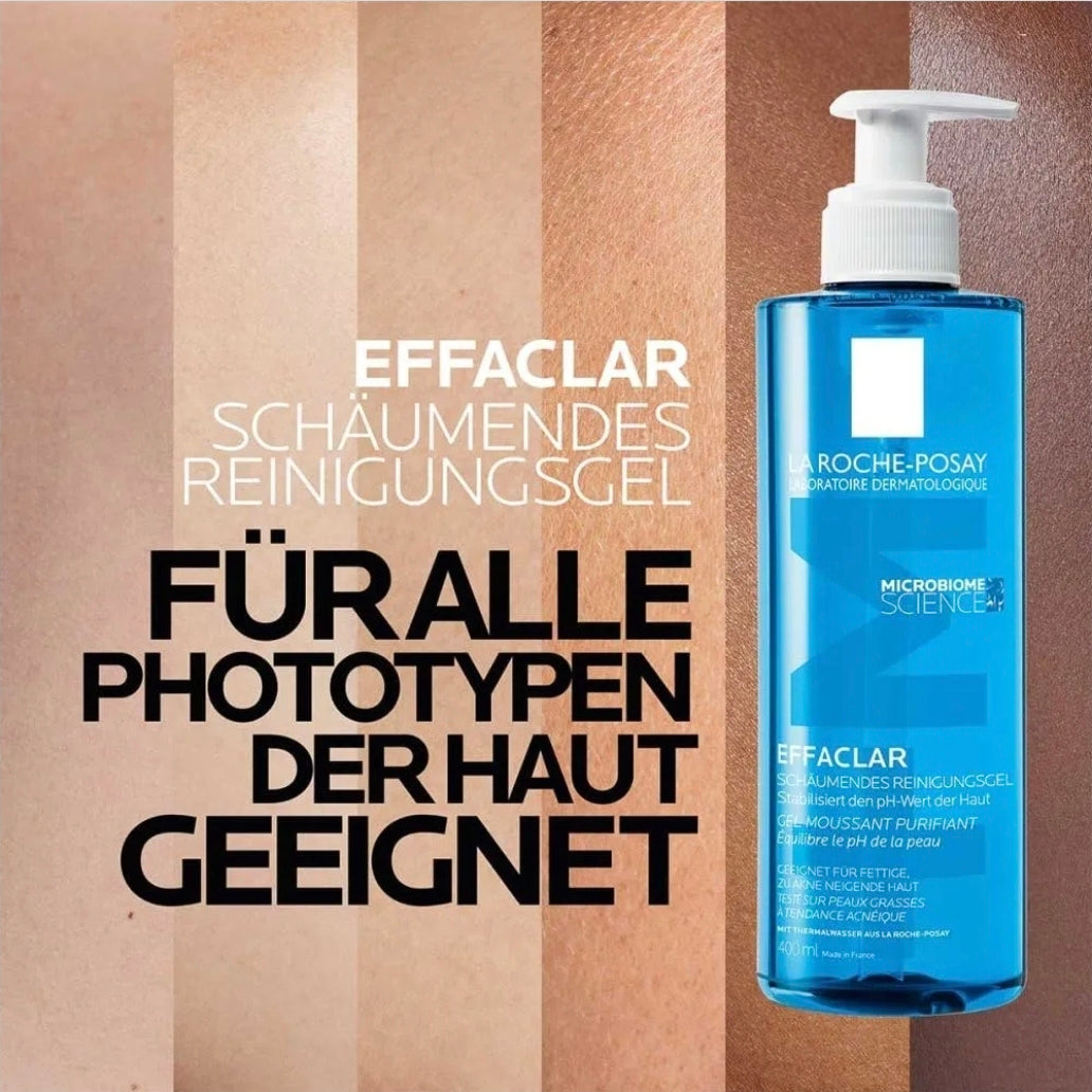 La Roche-Posay - EFFACLAR GEL SCHIUMOGENO PURIFICANTE PELLE GRASSA E SENSIBILE 400ml