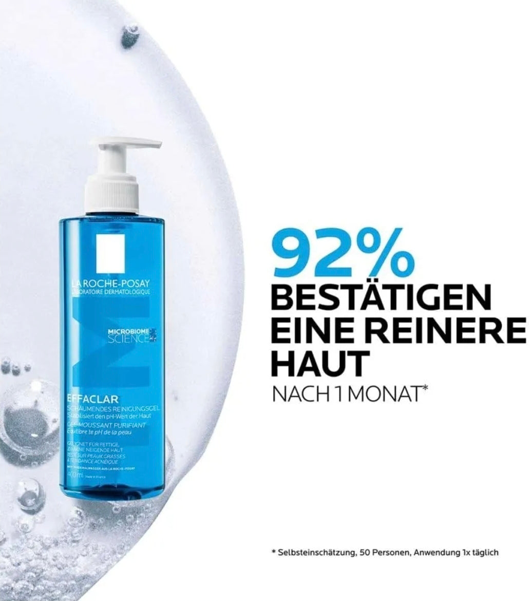 La Roche-Posay - EFFACLAR GEL SCHIUMOGENO PURIFICANTE PELLE GRASSA E SENSIBILE 400ml