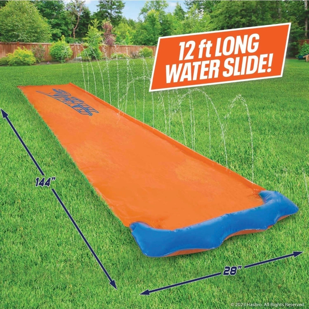 NERF Super Soaker Blast Water Slide - Scivolo d'acqua per bambini da 12 piedi per divertimento estivo all'aperto